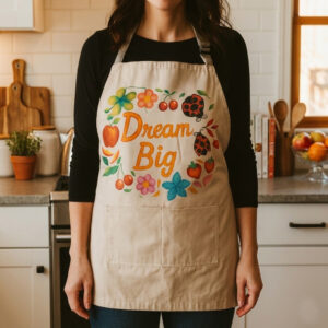 Hand-Painted Artisan Apron