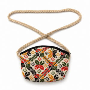 HANDCRAFTED CROSSBODY POUCH (BANGLADESH)