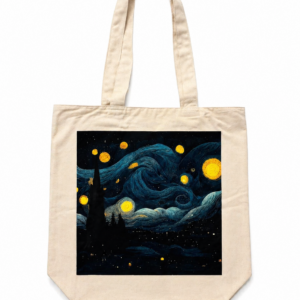 PRINTED COTTON TOTE BAG (BANGLADESH)