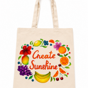 Hand-Painted Artisan Tote Bag