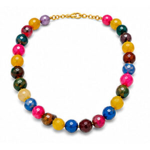 Multicolor Beaded Statement Necklace